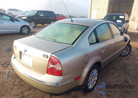 2003 Volkswagen Passat Gls from USA, damaged, VIN WVWPD63B13P269381
